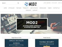 Tablet Screenshot of mod2.com